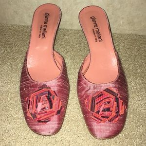GIANNA Meliani Pink MADE IN ITALY Heels Sz 39